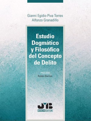 cover image of Estudio Dogmático y Filosófico del Concepto de Delito